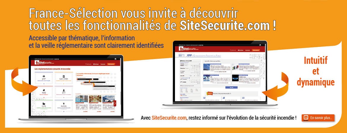 Fonctionnalités sitesecurite.com